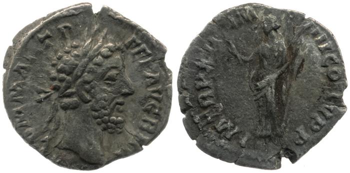 RIC III Commodus 143, реверс, bm