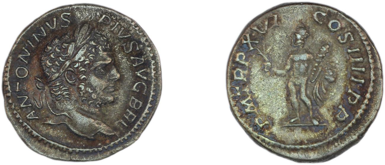 RIC IV Caracalla 206A, аверс, bm
