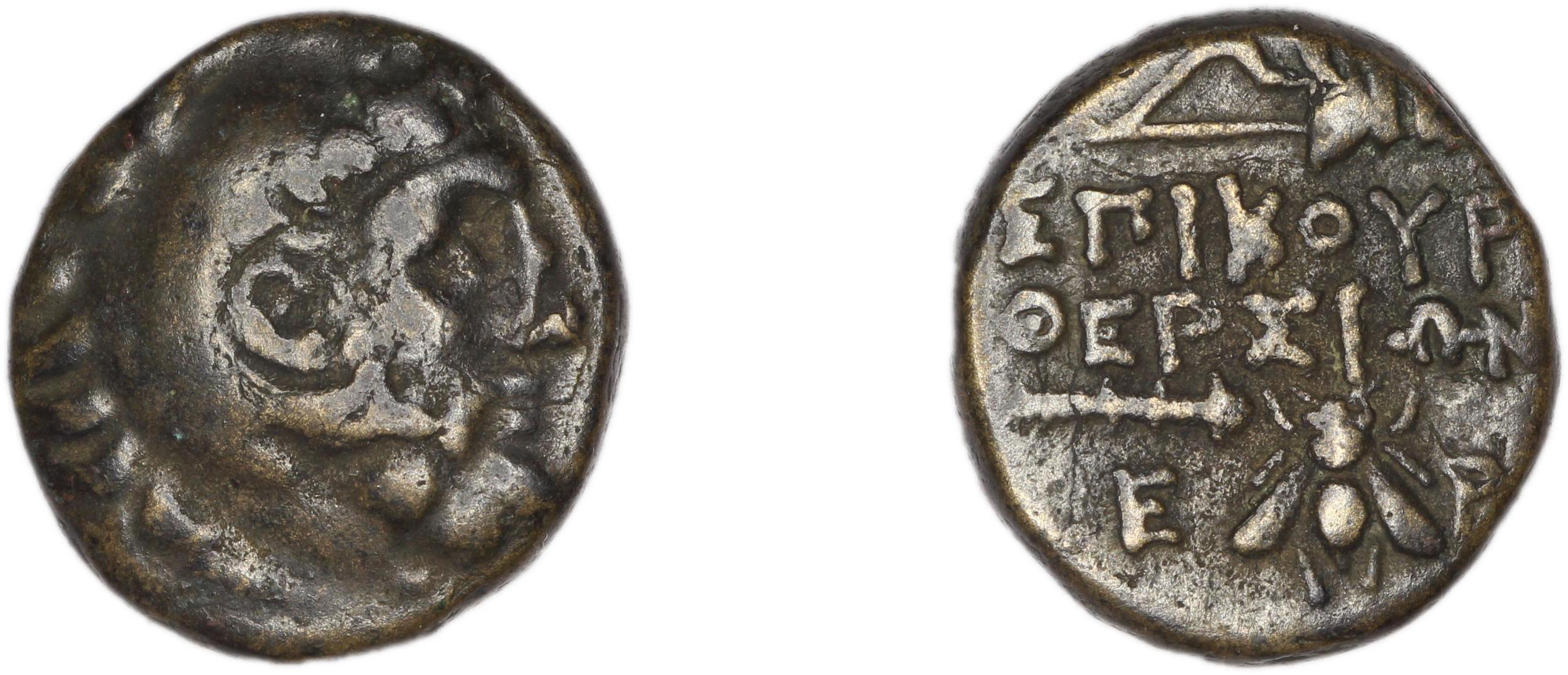 Erythrae Kinns 1980 Period III.2, AE 10, аверс, bm