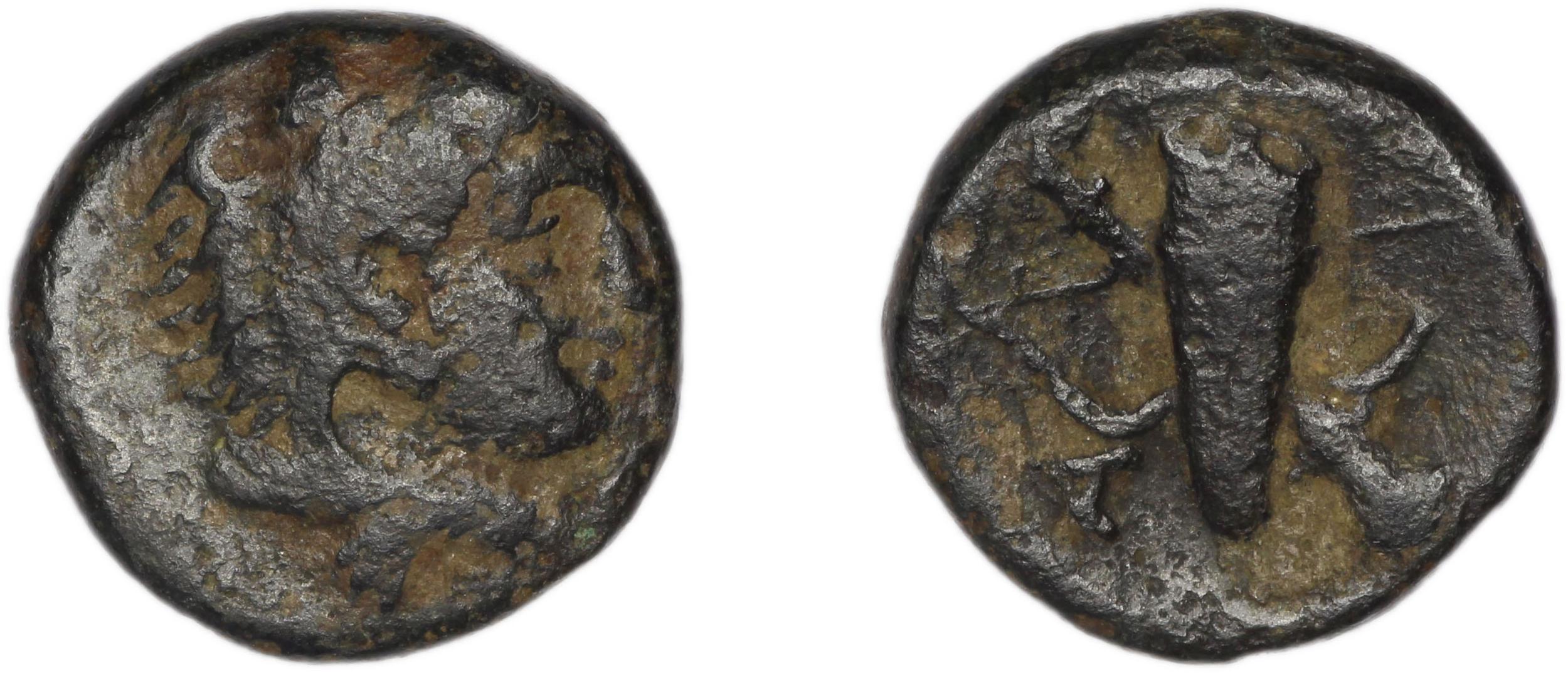 аверс Erythrae Kinns 1980 Period I, AE 4