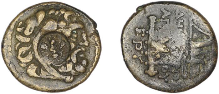 Erythrae Kinns 1980 Period III.2, AE 10, реверс, bm