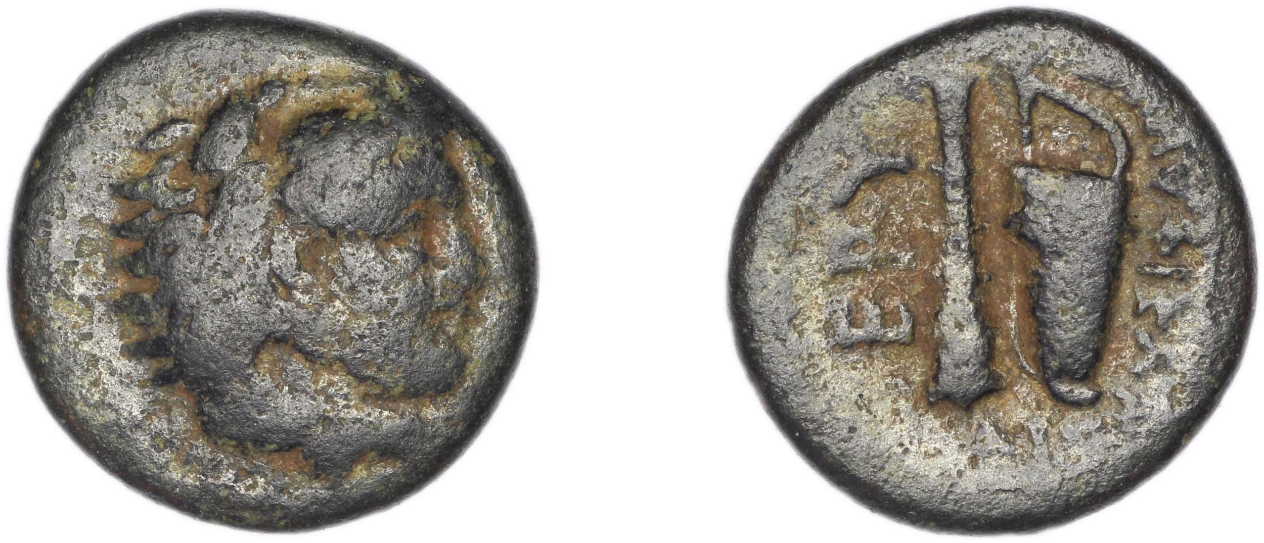 Erythrae Kinns 1980 Period II.1, AE 5, аверс, bm