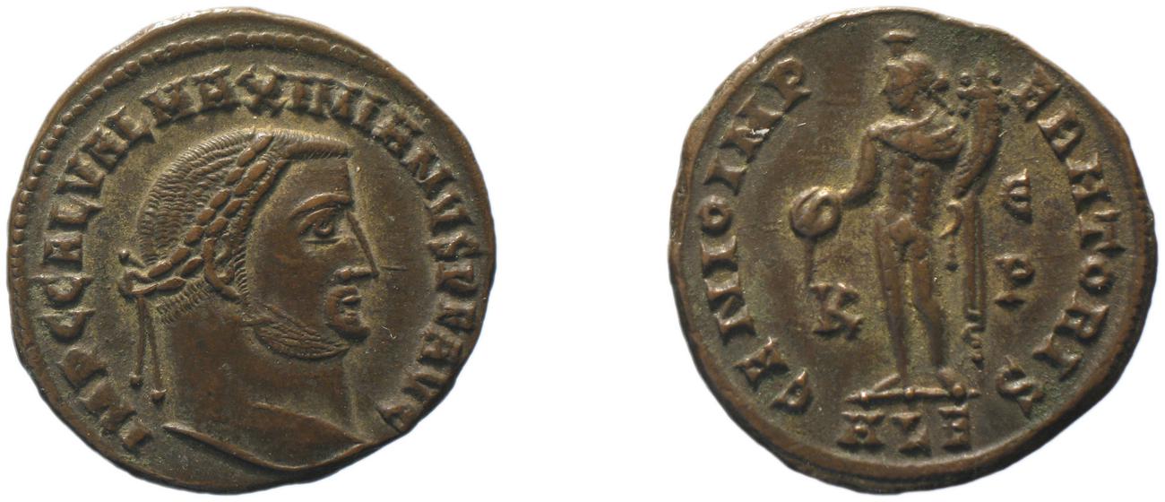 RIC VI Alexandria 105a, аверс, bm