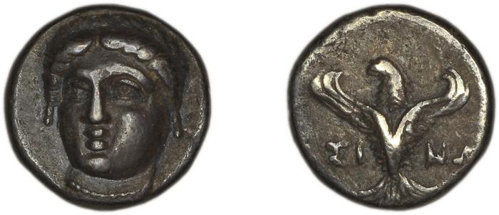 Sinope Waddington 1925 31, реверс, bm