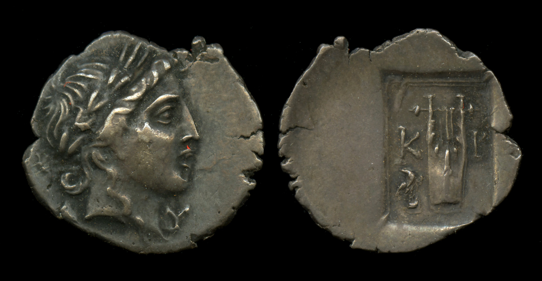 аверс Lycian League Cragus Troxell 1982 4.93