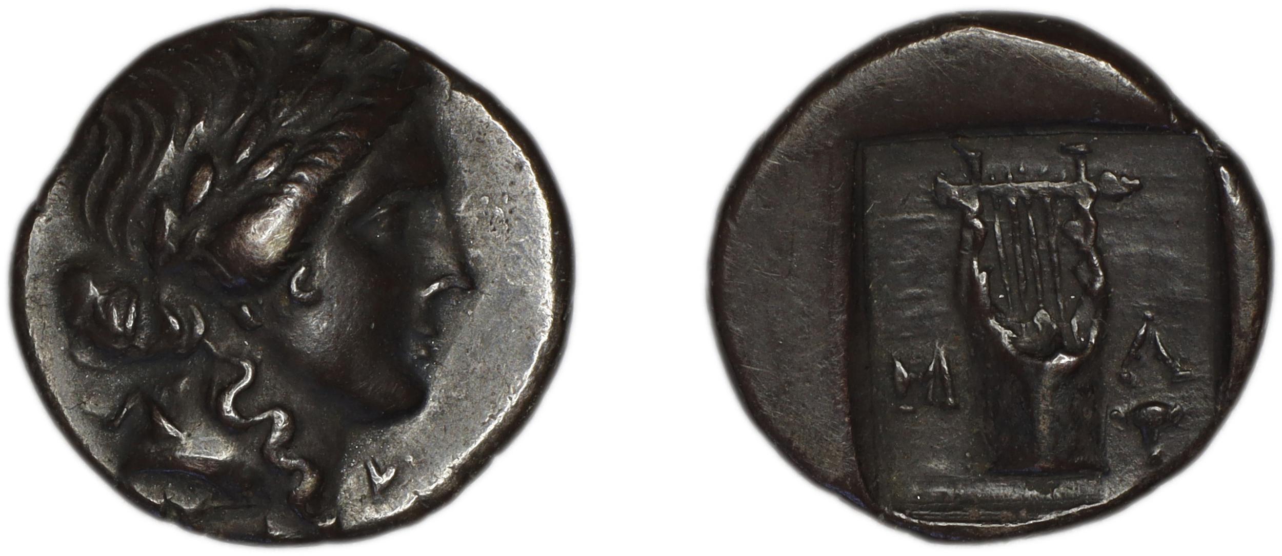 Lycian League Masicytes Troxell 1982 4.87, аверс, bm