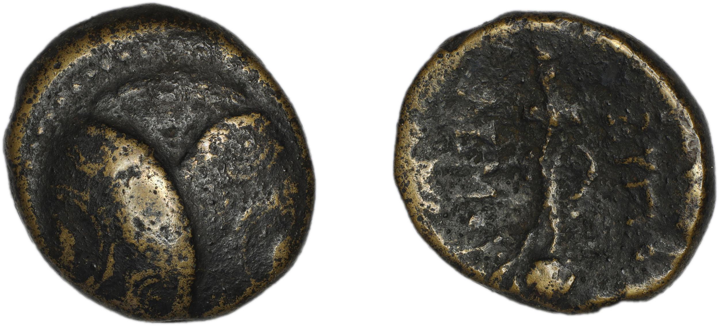 Eupolemos, strategos of Caria Caunus Ashton 1998, аверс, bm