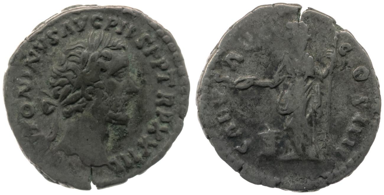 RIC III Antoninus Pius 304, аверс, bm