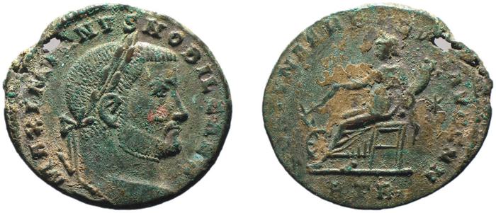 RIC VI Treveri 391, реверс, bm