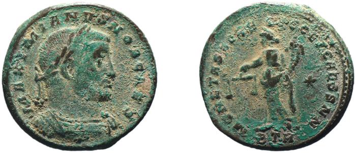 RIC VI Treveri 433b, реверс, bm