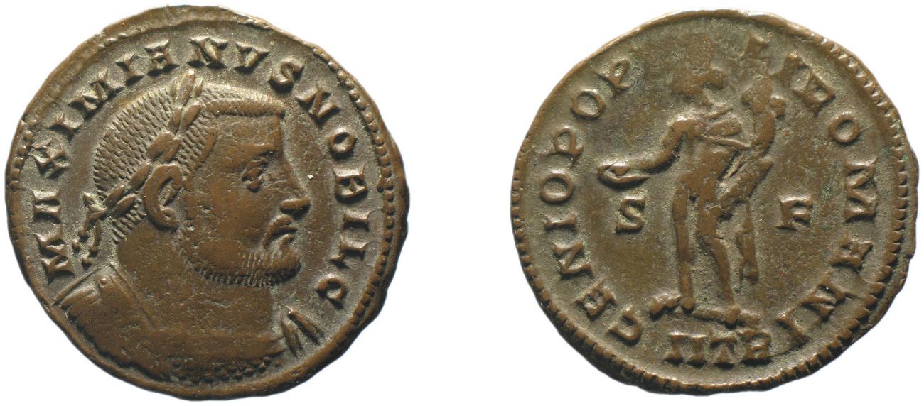 RIC VI Treveri 530b, аверс, bm