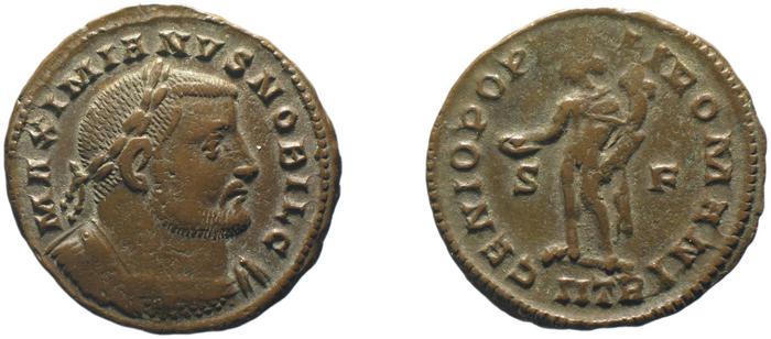 RIC VI Treveri 530b, реверс, bm