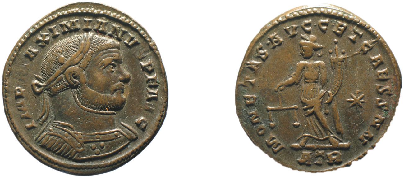 RIC VI Treveri 438b, аверс, bm