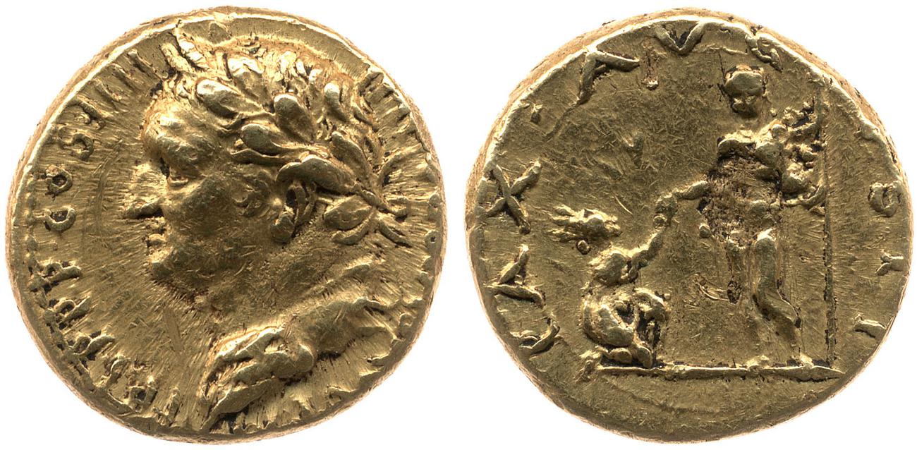 аверс RIC II, Part 1 (second edition) Vespasian 1550