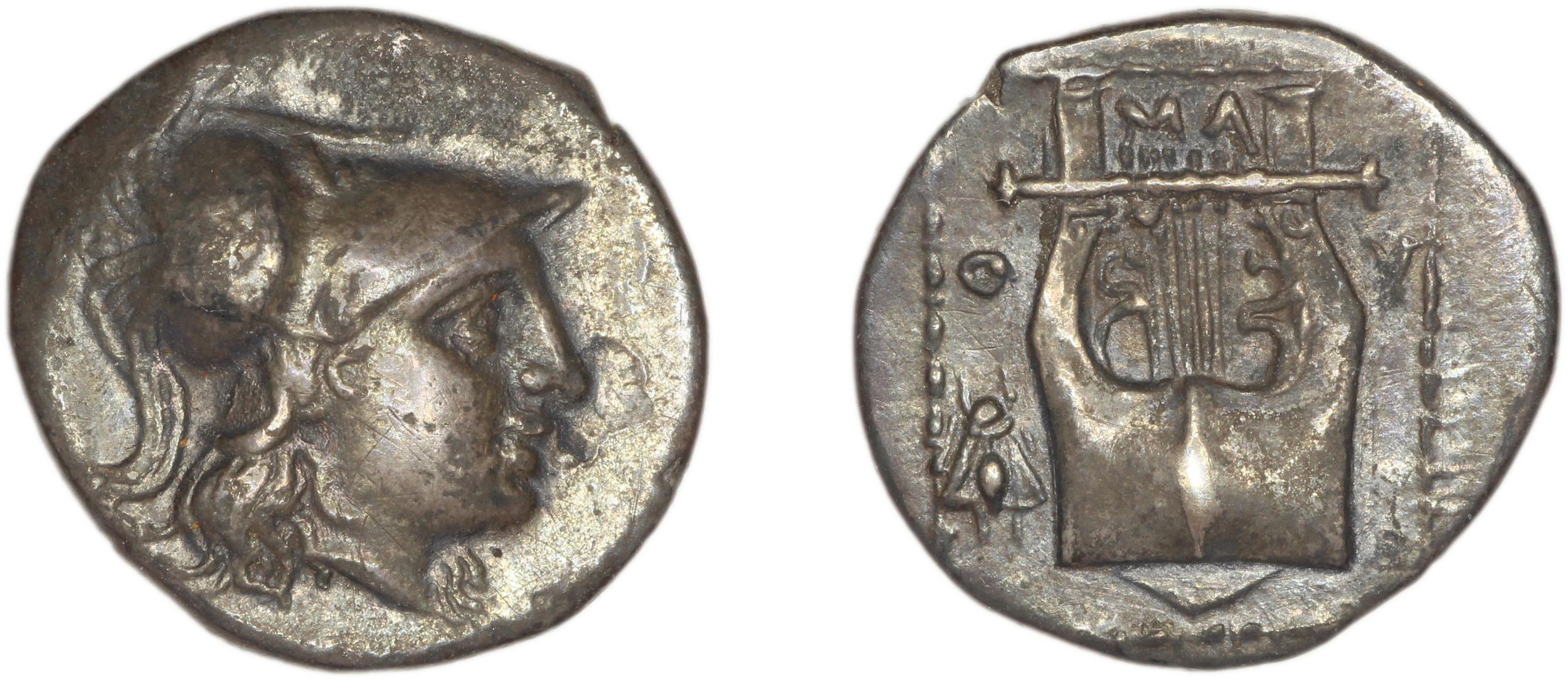 Methymna Franke 1975 13, аверс, bm