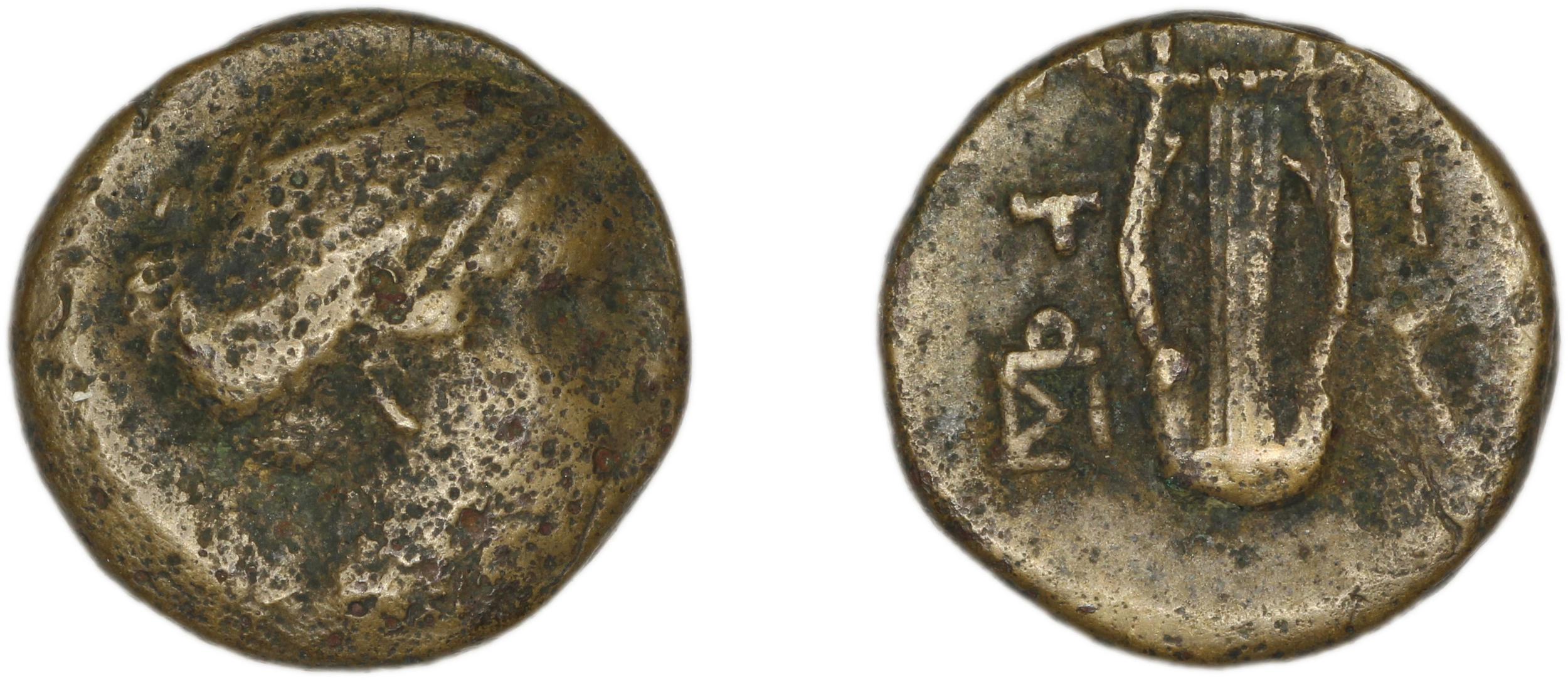 Mytilene Babelon 1910 2252, аверс, bm