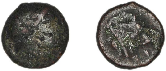 Mytilene Babelon 1910 2239-42, реверс, bm