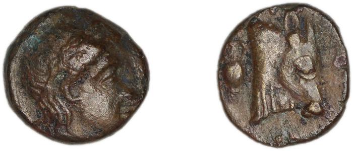 Mytilene Babelon 1910 2239-42, реверс, bm