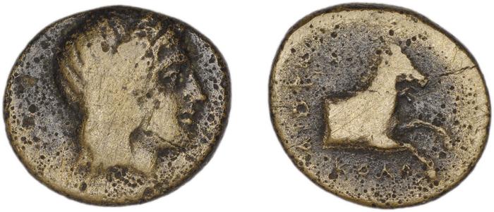 реверс Colophon Kinns 1980 Period I.2, AE 9