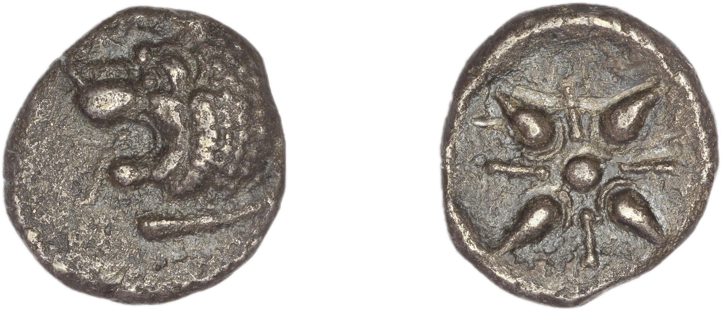 Hecatomnus of Caria Mylasa Konuk 1998 A1, аверс, bm