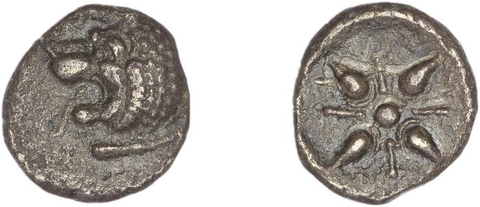 Hecatomnus of Caria Mylasa Konuk 1998 A1, реверс, bm