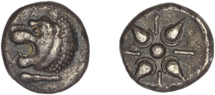 Hecatomnus of Caria Mylasa Konuk 1998 A1, реверс, bm