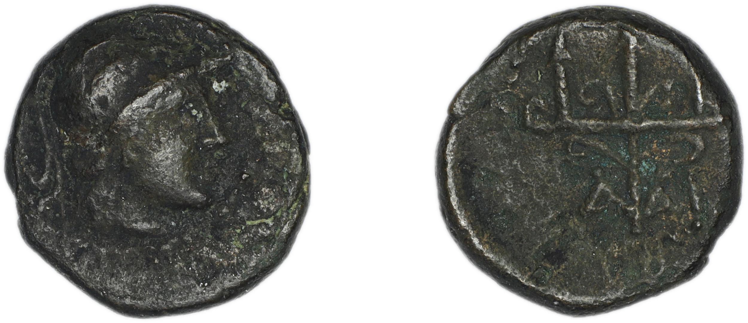 аверс Halicarnassus BMC Halicarnassus 66-67