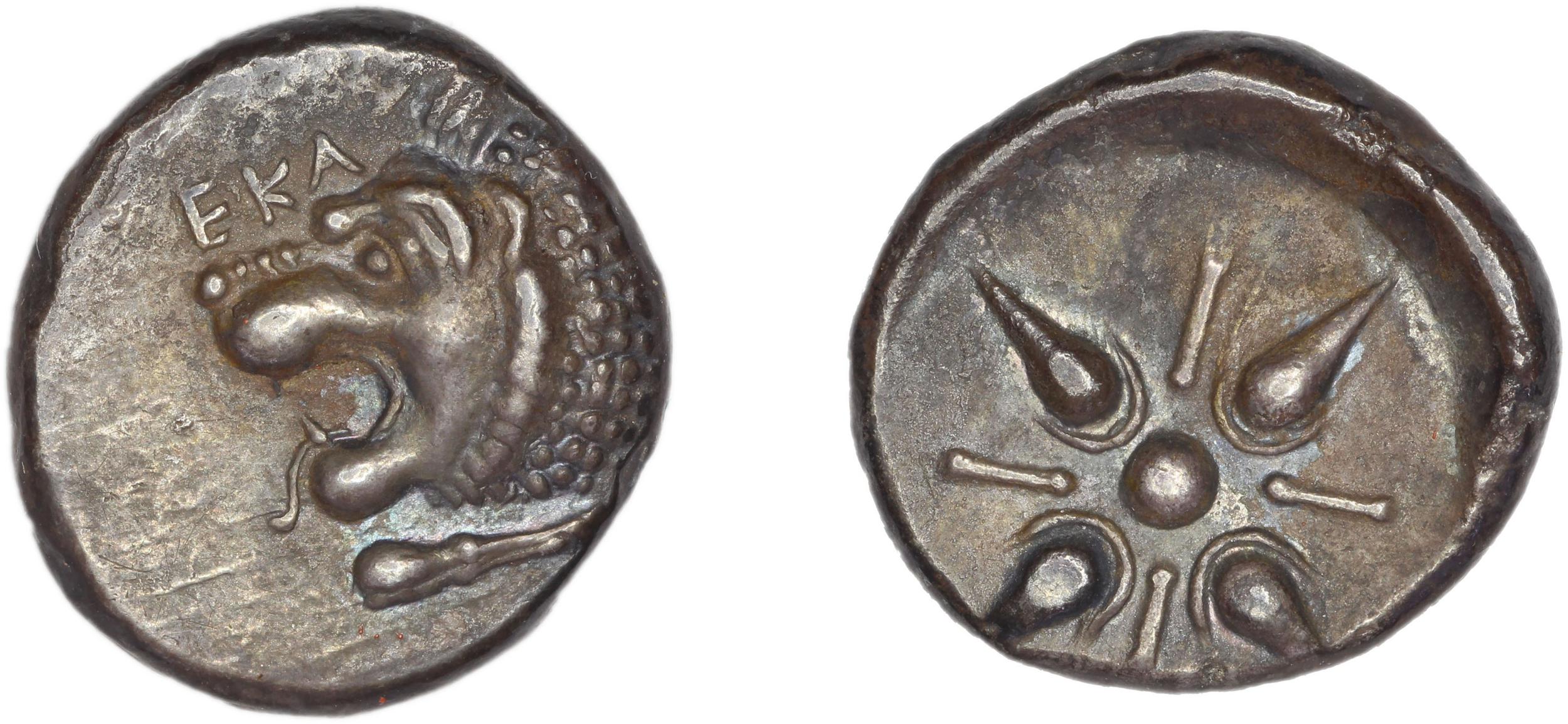 Hecatomnus of Caria Mylasa Konuk 1998 A1, аверс, bm