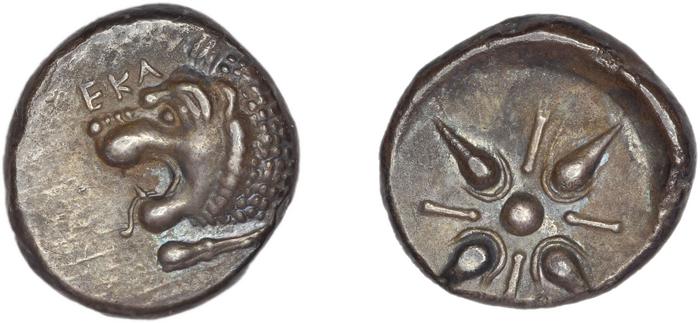 Hecatomnus of Caria Mylasa Konuk 1998 A1, реверс, bm