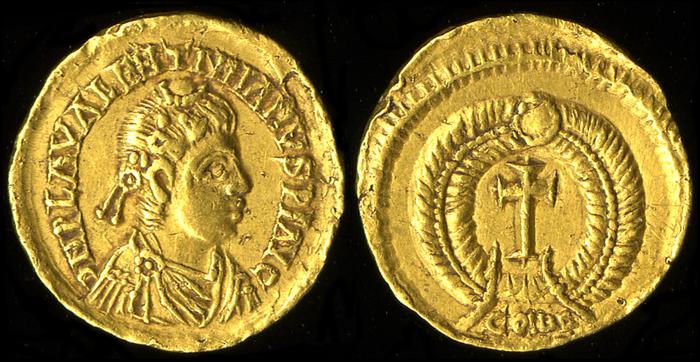RIC X Visigoths 3721, реверс, bm