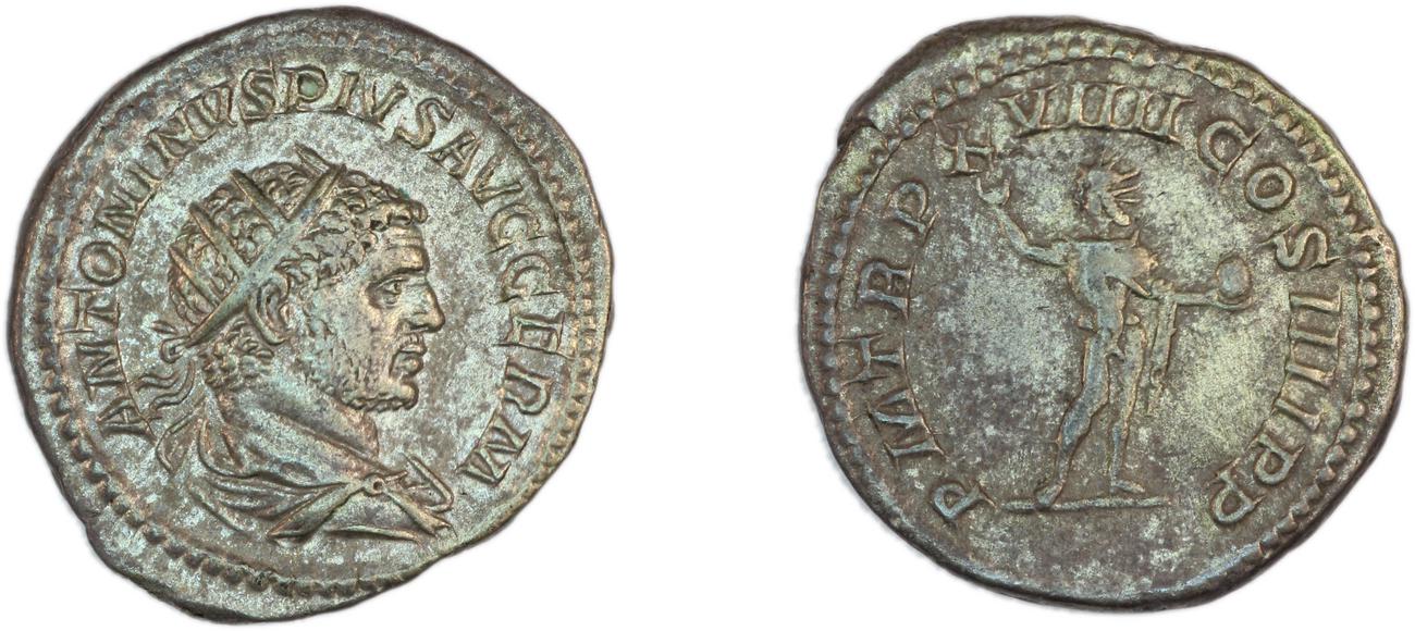 RIC IV Caracalla 281A, аверс, bm