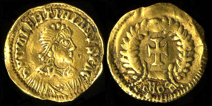 RIC X Visigoths 3730, реверс, bm