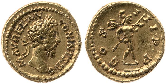реверс RIC III Marcus Aurelius 415