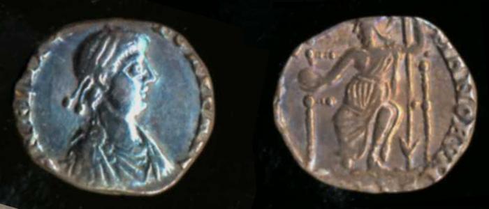 RIC IX Treveri 84D, реверс, bm