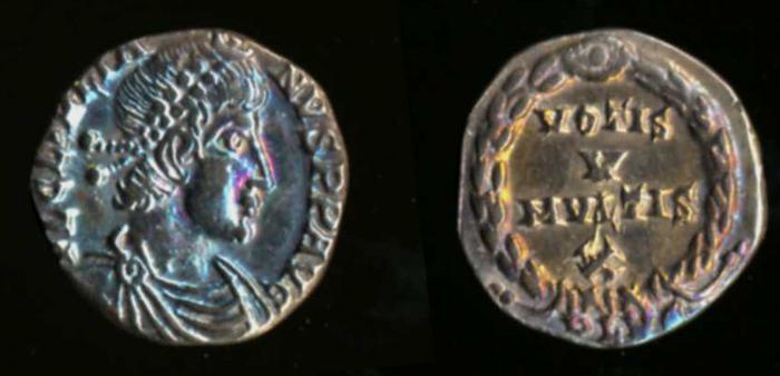 RIC VIII Lugdunum 227, реверс, bm