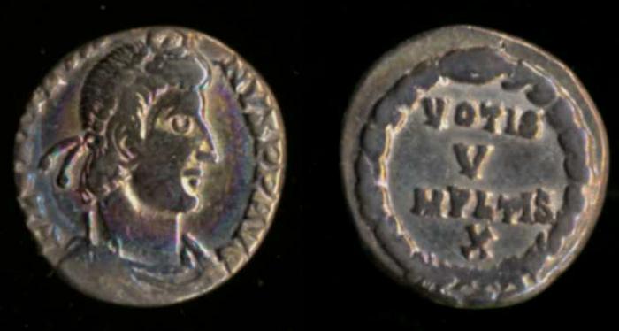 RIC VIII Lugdunum 227, реверс, bm