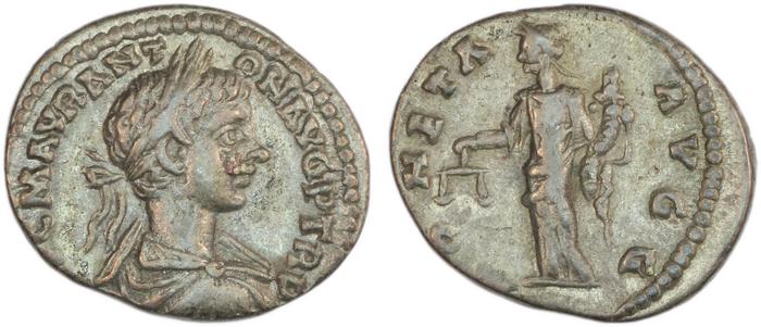 RIC IV Caracalla 337D, реверс, bm