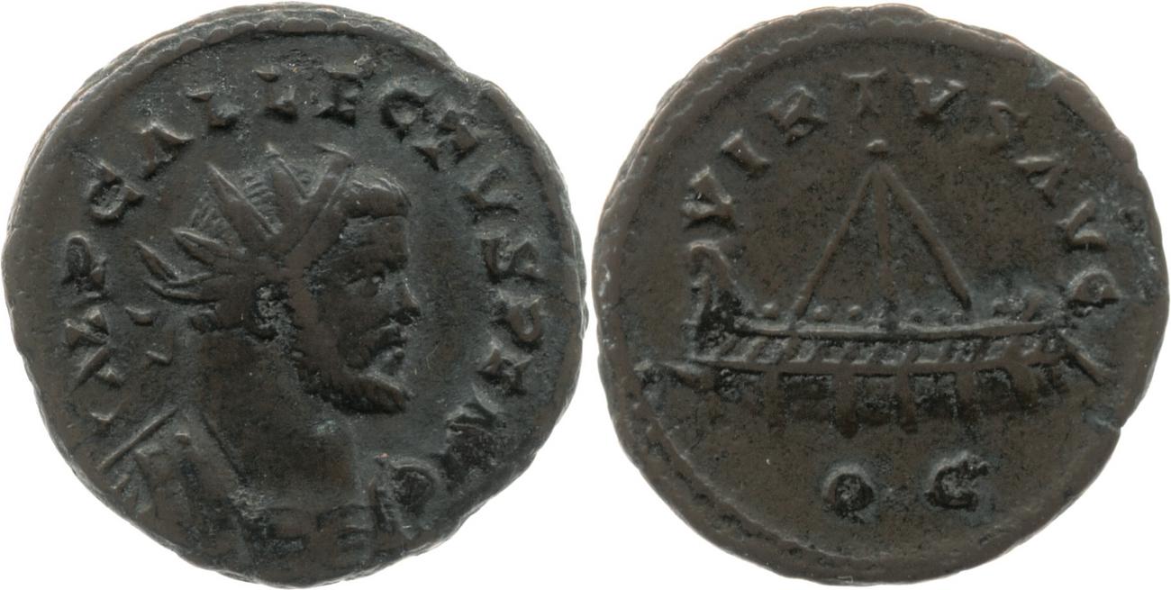 RIC V Allectus 128, аверс, bm