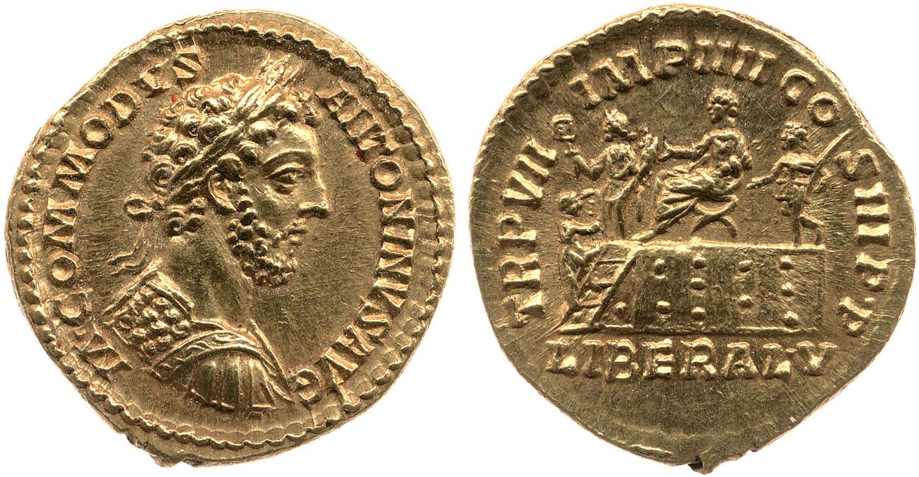 RIC III Commodus 37, аверс, bm