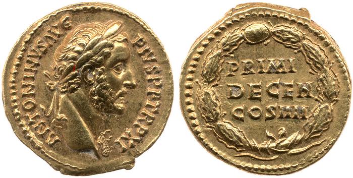 реверс RIC III Antoninus Pius 171a