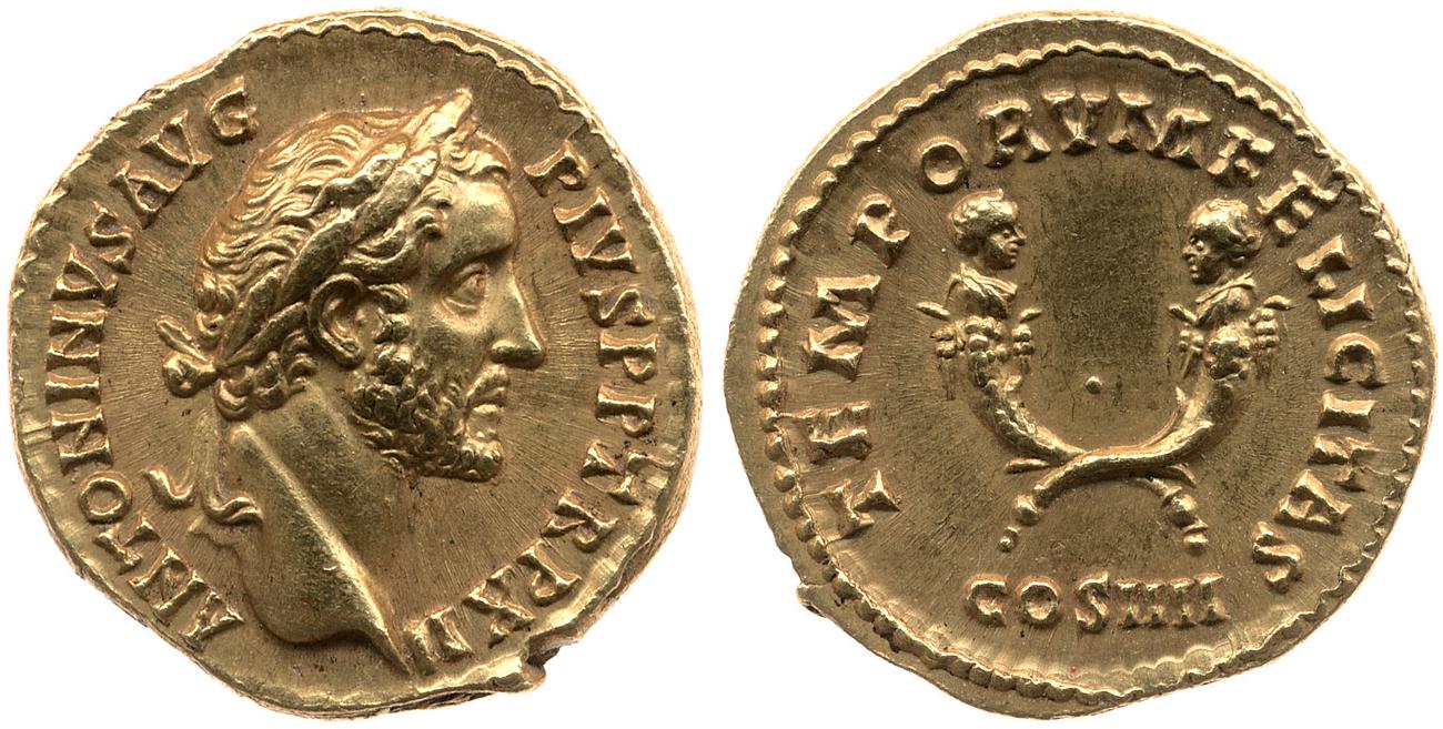 аверс RIC III Antoninus Pius 185A