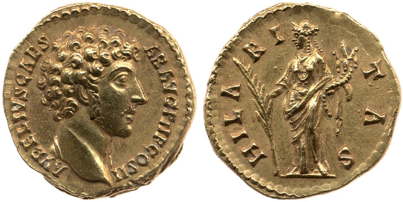 RIC III Antoninus Pius 428a, аверс, bm