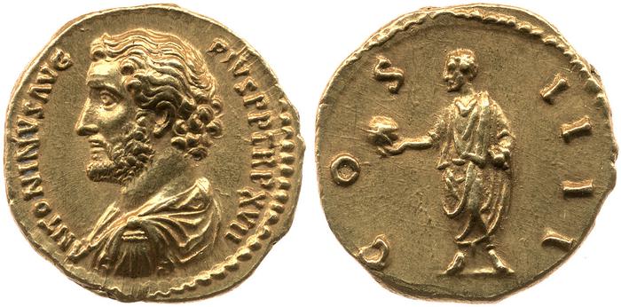 реверс RIC III Antoninus Pius 233D