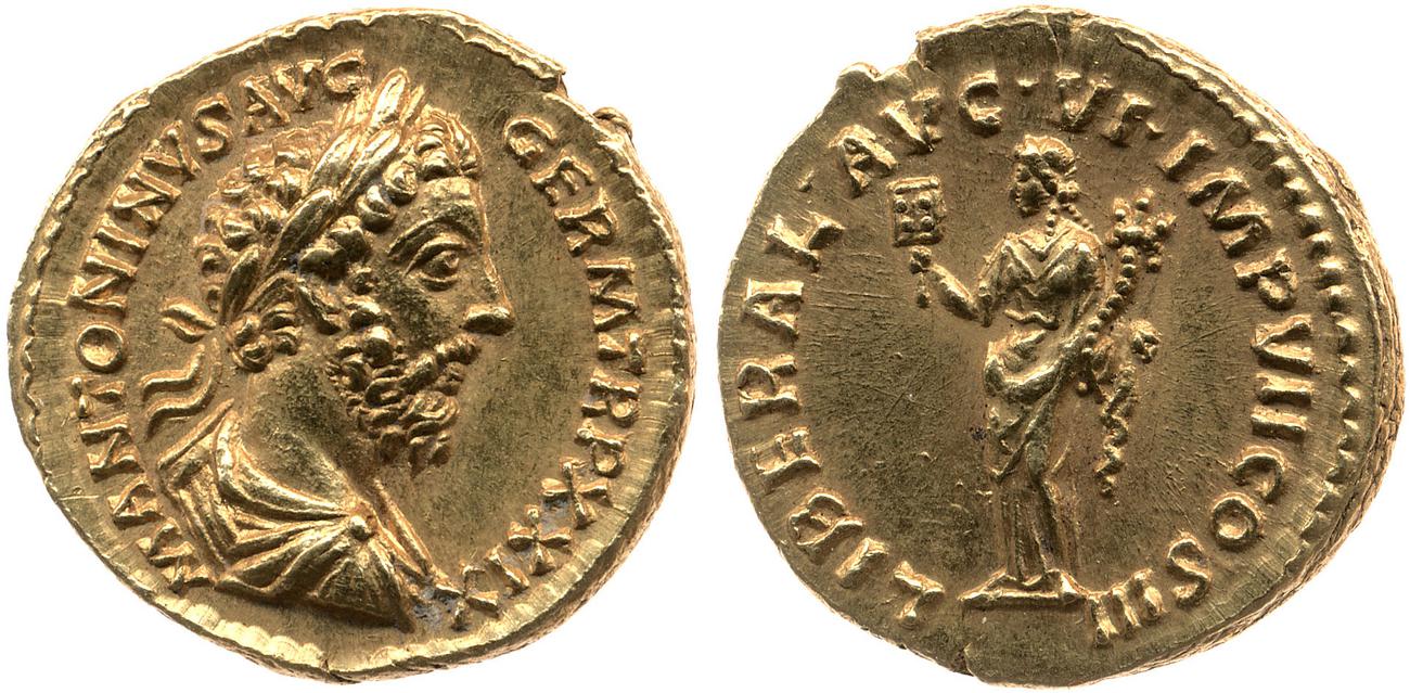 RIC III Marcus Aurelius 319, аверс, bm