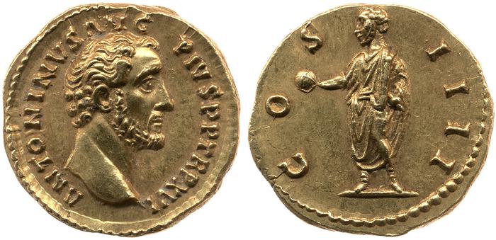 реверс RIC III Antoninus Pius 226A
