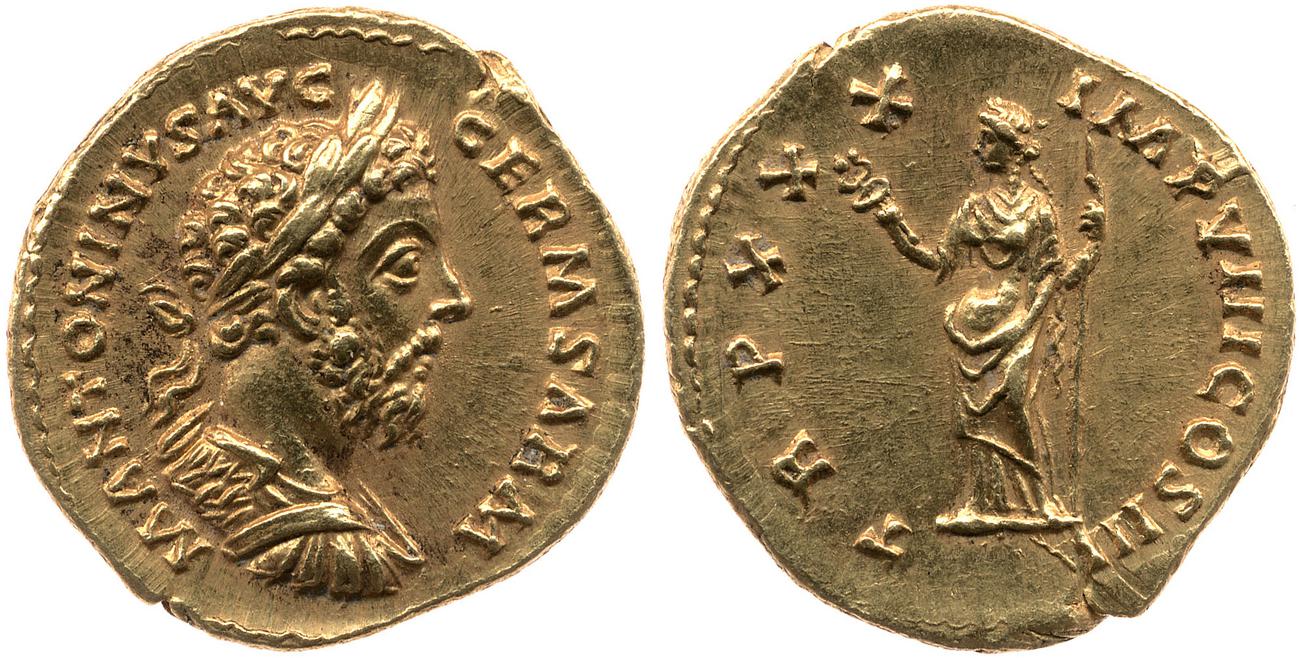 аверс RIC III Marcus Aurelius 357
