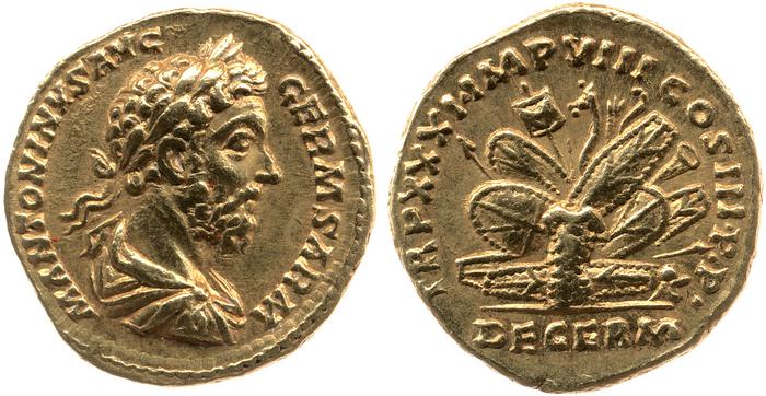 RIC III Marcus Aurelius 362, реверс, bm