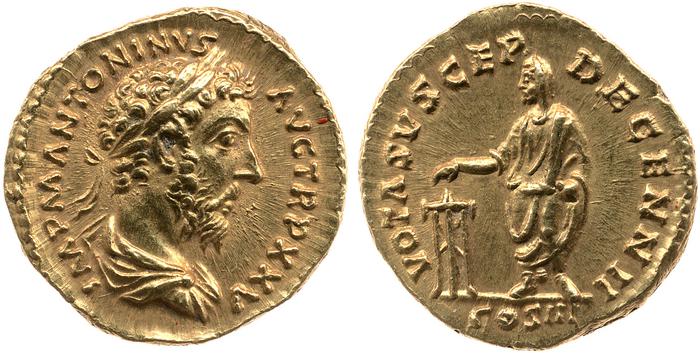 реверс RIC III Marcus Aurelius 250
