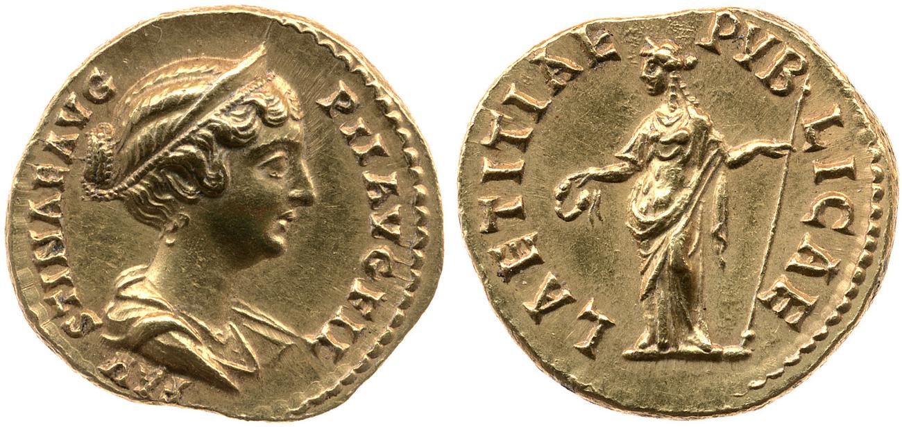 RIC III Antoninus Pius 506c, аверс, bm