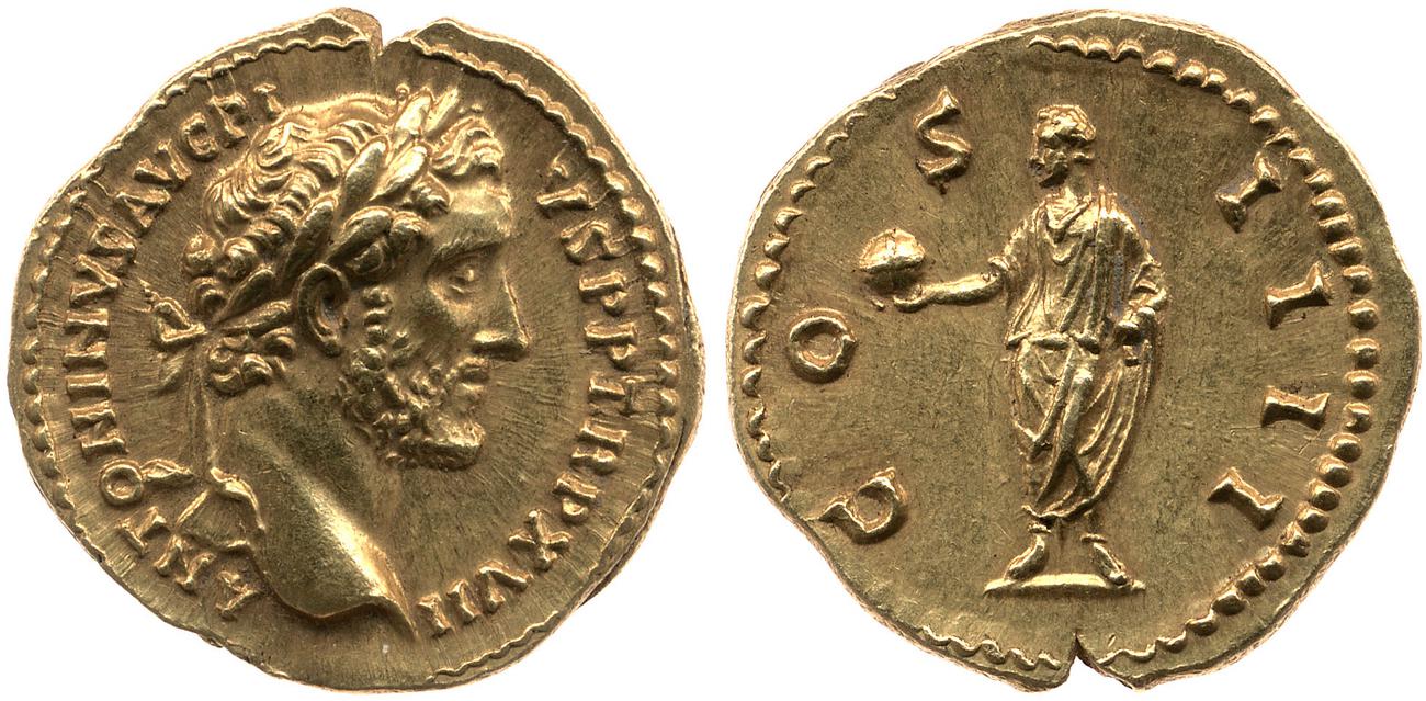 аверс RIC III Antoninus Pius 233B